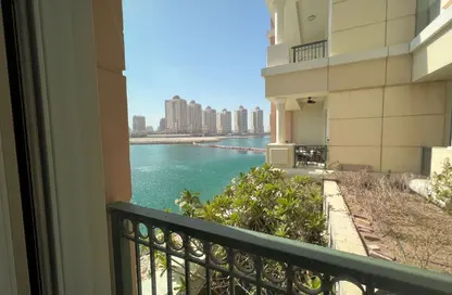 شقة - 2 غرف نوم - 3 حمامات للايجار في ريجنسي بيرل 3 - فيفا بحرية - جزيرة اللؤلؤة - الدوحة