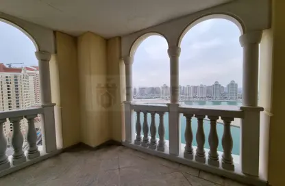 Balcony image for: Apartment - 2 Bedrooms - 3 Bathrooms for sale in Tower 23 - Viva Bahriyah - The Pearl Island - Doha, Image 1