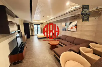 Apartment - Studio - 1 Bathroom for rent in East Porto Drive - Porto Arabia - The Pearl Island - Doha Apartment - Studio - 1 Bathroom for rent in East Porto Drive - Porto Arabia - The Pearl Island - Doha