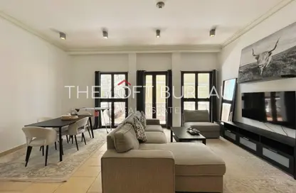 Apartment - 1 Bedroom - 2 Bathrooms for rent in Mercato - Qanat Quartier - The Pearl Island - Doha