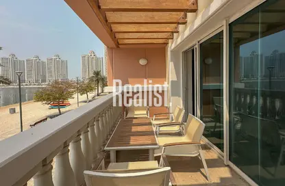 تاون هاوس - غرفة نوم - 2 حمامات للايجار في فيفا بحرية شرق - فيفا بحرية - جزيرة اللؤلؤة - الدوحة