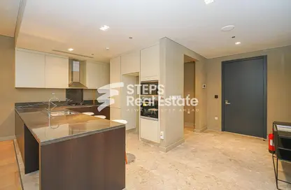 Kitchen image for: Apartment - 2 Bedrooms - 4 Bathrooms for sale in Lusail City - Lusail, Image 1