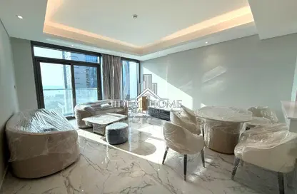 شقة - غرفة نوم - 2 حمامات للايجار في لوسيل ريسيدينس - منطقة المارينا - الوسيل