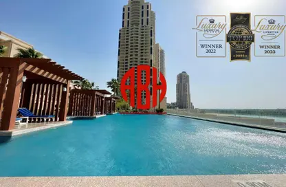 Apartment - 3 Bedrooms - 4 Bathrooms for rent in Abraj Bay - Abraj Quartiers - The Pearl Island - Doha