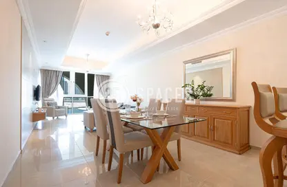 Apartment - 1 Bedroom - 2 Bathrooms for rent in Viva West - Viva Bahriyah - The Pearl Island - Doha