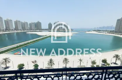 Apartment - 1 Bedroom - 1 Bathroom for rent in Viva West - Viva Bahriyah - The Pearl Island - Doha