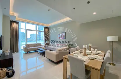 Apartment - 2 Bedrooms - 2 Bathrooms for rent in Burj DAMAC Waterfront - Waterfront Residential - The Waterfront - Lusail