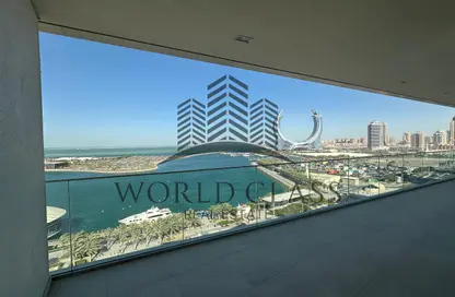 شقة - 2 غرف نوم - 3 حمامات للايجار في جوهرة لوسيل - منطقة المارينا - الوسيل