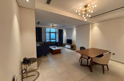 Hotel Apartments - 2 Bedrooms - 3 Bathrooms for rent in Lusail Residence - Marina District - Lusail