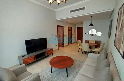 شقة - غرفة نوم - 2 حمامات للايجار في مرتفعات مارينا لوسيل - منطقة المارينا - الوسيل