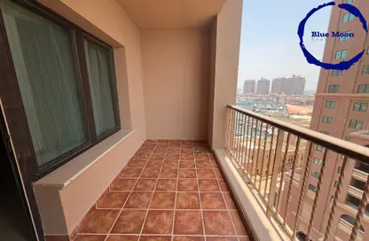 شقة - غرفة نوم - 2 حمامات للايجار في طريق بورتو الشرقي - بورتو أرابيا - جزيرة اللؤلؤة - الدوحة