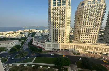 شقة - 2 غرف نوم - 3 حمامات للايجار في فيفا غرب - فيفا بحرية - جزيرة اللؤلؤة - الدوحة