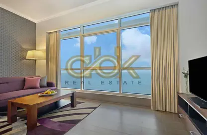 Apartment - Studio - 1 Bathroom for rent in West Bay Tower - West Bay - West Bay - Doha