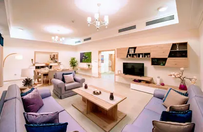 Living Room image for: Villa - 4 Bedrooms - 4 Bathrooms for rent in Bab Al Rayyan - Muraikh - AlMuraikh - Doha, Image 1
