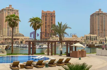 شقة - 3 غرف نوم - 4 حمامات للايجار في The St. Regis Marsa Arabia Island - Marsa Arabia - جزيرة اللؤلؤة - الدوحة