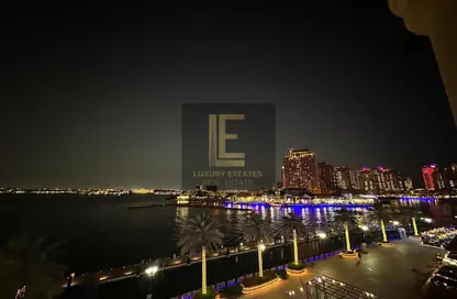 شقة - غرفة نوم - 2 حمامات للبيع في طريق بورتو الغربي - بورتو أرابيا - جزيرة اللؤلؤة - الدوحة