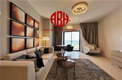 Living Room image for: Apartment - 2 Bedrooms - 3 Bathrooms for sale in Burj DAMAC Waterfront - Waterfront Residential - The Waterfront - Lusail, Image 1