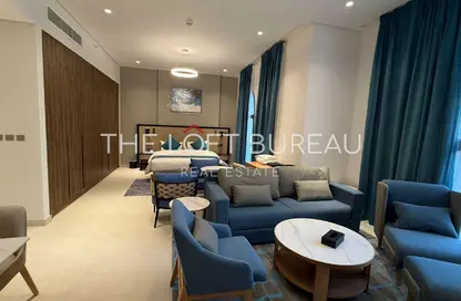 شقة - 1 حمام للايجار في البلاج الجنوبي - البلاج - جزيرة اللؤلؤة - الدوحة