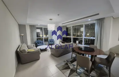 شقة - غرفة نوم - 2 حمامات للايجار في لوسيل ريسيدينس - منطقة المارينا - الوسيل