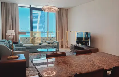 Apartment - 2 Bedrooms - 3 Bathrooms for rent in Lusail Marina Heights - Marina District - Lusail