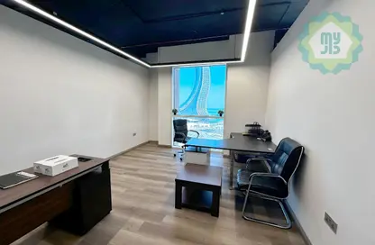 Office Space - Studio - 1 Bathroom for rent in Lusail Residence - Marina District - Lusail