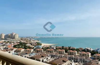 Water View image for: Apartment - 3 Bedrooms - 4 Bathrooms for rent in East Porto Drive - Porto Arabia - The Pearl Island - Doha, Image 1