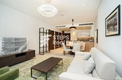 Apartment - 1 Bedroom - 2 Bathrooms for rent in Lusail Residence - Marina District - Lusail