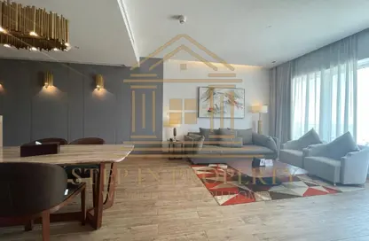 شقق فندقية - غرفة نوم - 2 حمامات للايجار في برج وست باي - الخليج الجنوبي - الخليج الغربي - الدوحة