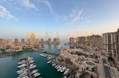 شقة - 4 غرف نوم - 3 حمامات للايجار في فيفا بحرية شرق - فيفا بحرية - جزيرة اللؤلؤة - الدوحة