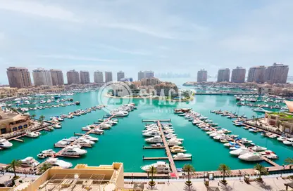 Apartment - 2 Bedrooms - 3 Bathrooms for sale in East Porto Drive - Porto Arabia - The Pearl Island - Doha