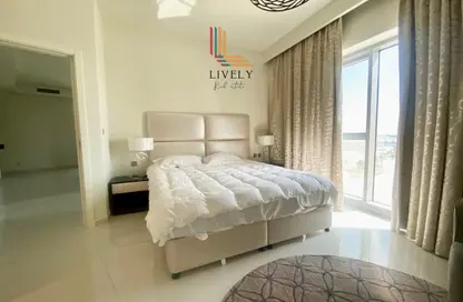 شقة - غرفة نوم - 2 حمامات للايجار في برج داماك مارينا - منطقة المارينا - الوسيل