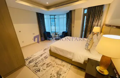 Apartment - 2 Bedrooms - 3 Bathrooms for rent in Abraj Bay - Abraj Quartiers - The Pearl Island - Doha