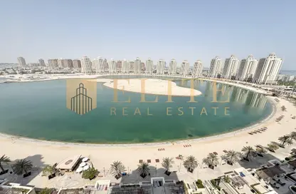 Apartment - 2 Bedrooms - 4 Bathrooms for rent in Viva West - Viva Bahriyah - The Pearl Island - Doha