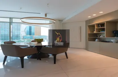 Duplex - 1 Bedroom - 2 Bathrooms for rent in FJ9 Residential Tower - Marina District - Lusail
