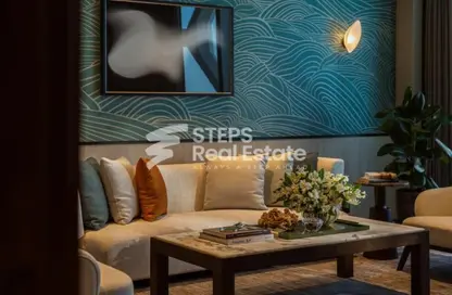 Apartment - 3 Bedrooms - 5 Bathrooms for rent in Lusail Residence - Marina District - Lusail