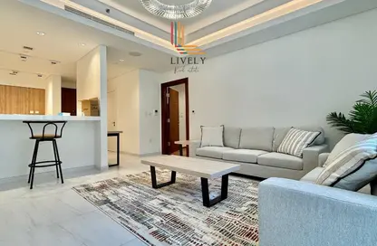 Apartment - 1 Bedroom - 2 Bathrooms for rent in Crystal Residence - Gewan Island - The Pearl Island - Doha Apartment - 1 Bedroom - 2 Bathrooms for rent in Crystal Residence - Gewan Island - The Pearl Island - Doha