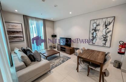 Apartment - 1 Bedroom - 2 Bathrooms for rent in Baraha North 2 - Baraha North Apartments - Msheireb Downtown Doha - Doha
