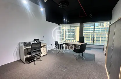 Office Space - Studio - 2 Bathrooms for rent in East Porto Drive - Porto Arabia - The Pearl Island - Doha