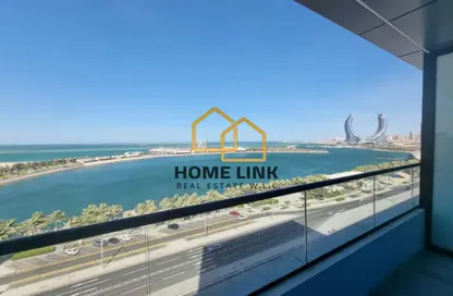 Apartment - 2 Bedrooms - 3 Bathrooms for rent in Marina Residences 195 - Marina District - Lusail