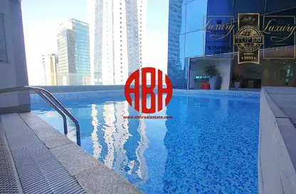 شقة - 2 غرف نوم - 3 حمامات للايجار في برج وست باي - الخليج الجنوبي - الخليج الغربي - الدوحة