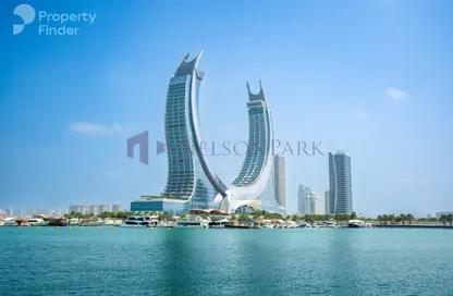 شقة - 2 غرف نوم - 3 حمامات للبيع في برج داماك مارينا - منطقة المارينا - الوسيل