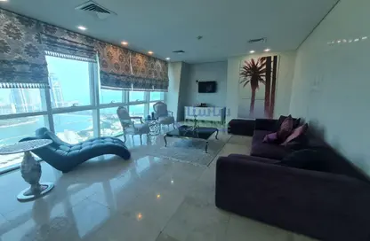 Apartment - 3 Bedrooms - 4 Bathrooms for rent in Zig Zag Tower A - Zig Zag Towers - West Bay - Doha