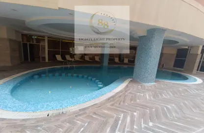 Pool image for: Apartment - 3 Bedrooms - 3 Bathrooms for rent in Ghanem Business Centre - Fereej Bin Mahmoud South - Fereej Bin Mahmoud - Doha, Image 1