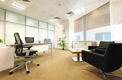 Office Space - Studio - 6 Bathrooms for rent in Barwa Tower - C-Ring Road - Al Sadd - Doha