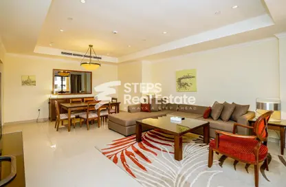Apartment - 2 Bedrooms - 3 Bathrooms for rent in West Porto Drive - Porto Arabia - The Pearl Island - Doha Apartment - 2 Bedrooms - 3 Bathrooms for rent in West Porto Drive - Porto Arabia - The Pearl Island - Doha