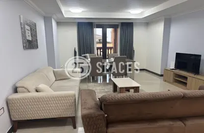 Apartment - 1 Bedroom - 2 Bathrooms for rent in East Porto Drive - Porto Arabia - The Pearl Island - Doha
