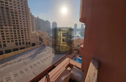 Apartment - 1 Bedroom - 2 Bathrooms for rent in The Pearl Island - Doha
