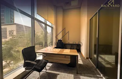 Office Space - Studio - 2 Bathrooms for rent in Lusail Residence - Marina District - Lusail