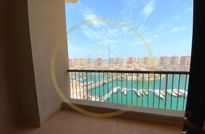 Apartment - 2 Bedrooms - 3 Bathrooms for rent in East Porto Drive - Porto Arabia - The Pearl Island - Doha