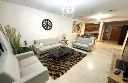 Apartment - 2 Bedrooms - 4 Bathrooms for rent in Zig Zag Tower A - Zig Zag Towers - West Bay - Doha